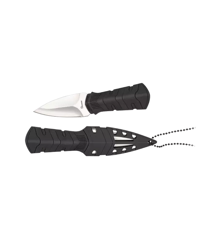 Boteromesser der Marke Albainox Schwarz (14 cm) ⚔️