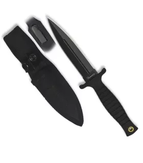Taktisches Messer Albainox schwarz ⚔️