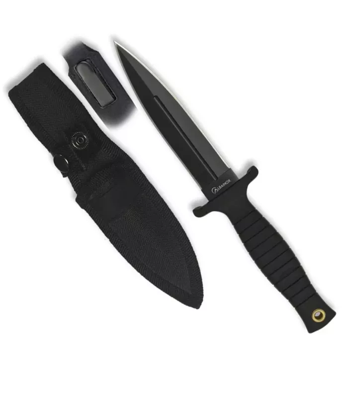 Cuchillo táctico Albainox negro ⚔️