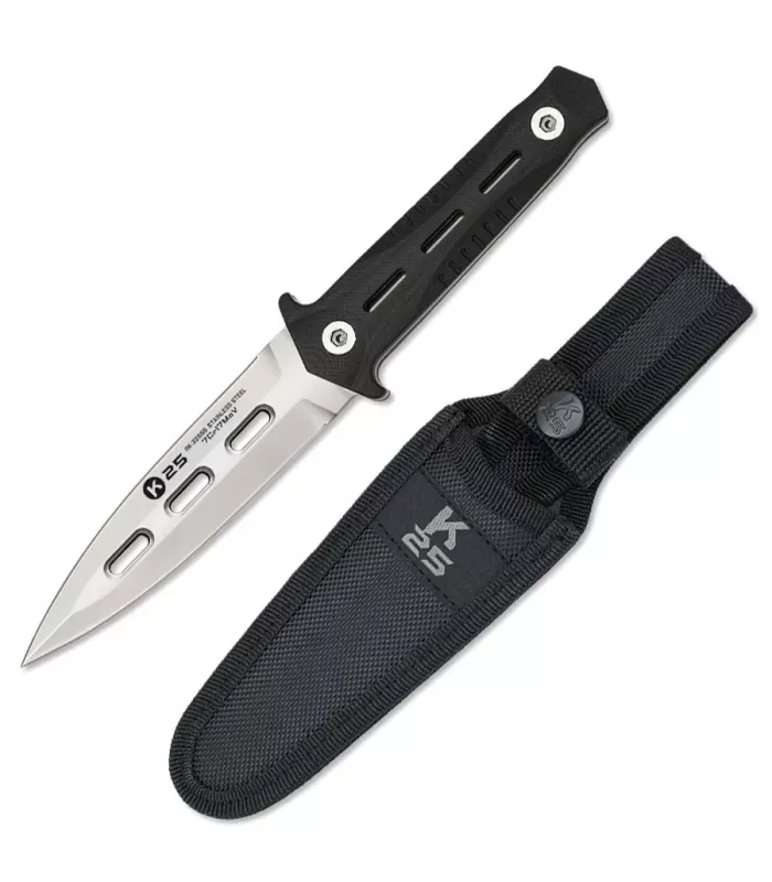 Botero K25 CNC-kniv med nylonhylster ⚔️