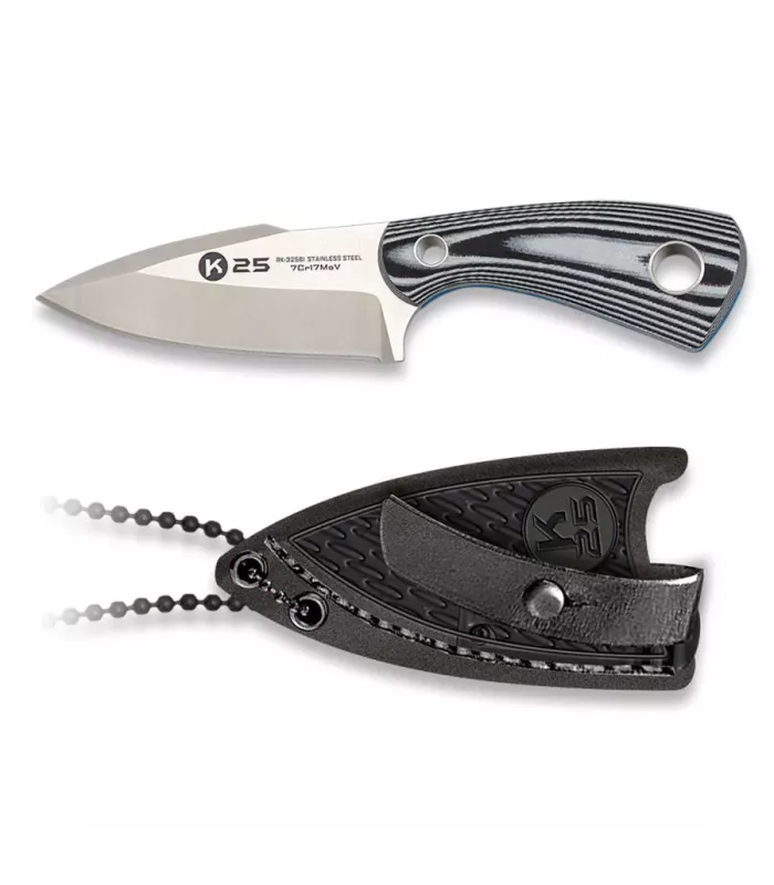 Coltello pendente Botero K25 CNC con fondina ⚔️