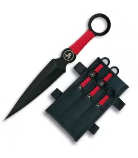 Ensemble de 6 couteaux de lancer ninja ⚔️