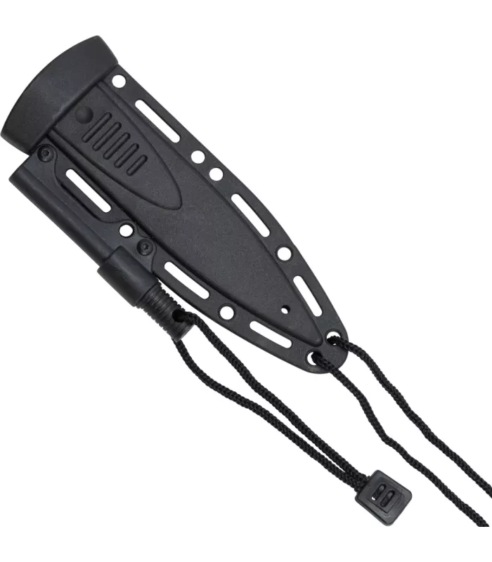 Botermesser til alsidigt brug med lighter og etui (23 cm) ⚔️