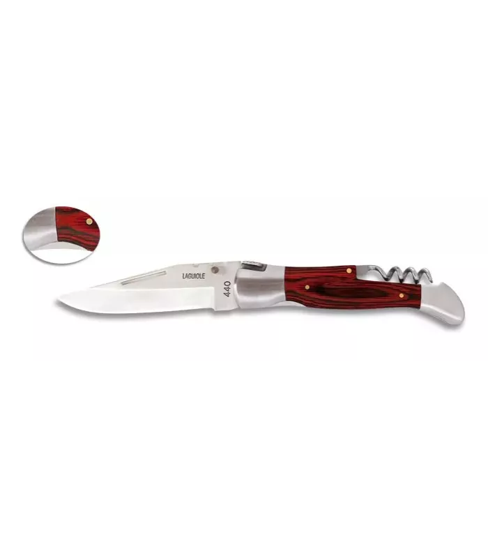Multi-tool pocket knife with corkscrew, 10 cm blade. ⚔️