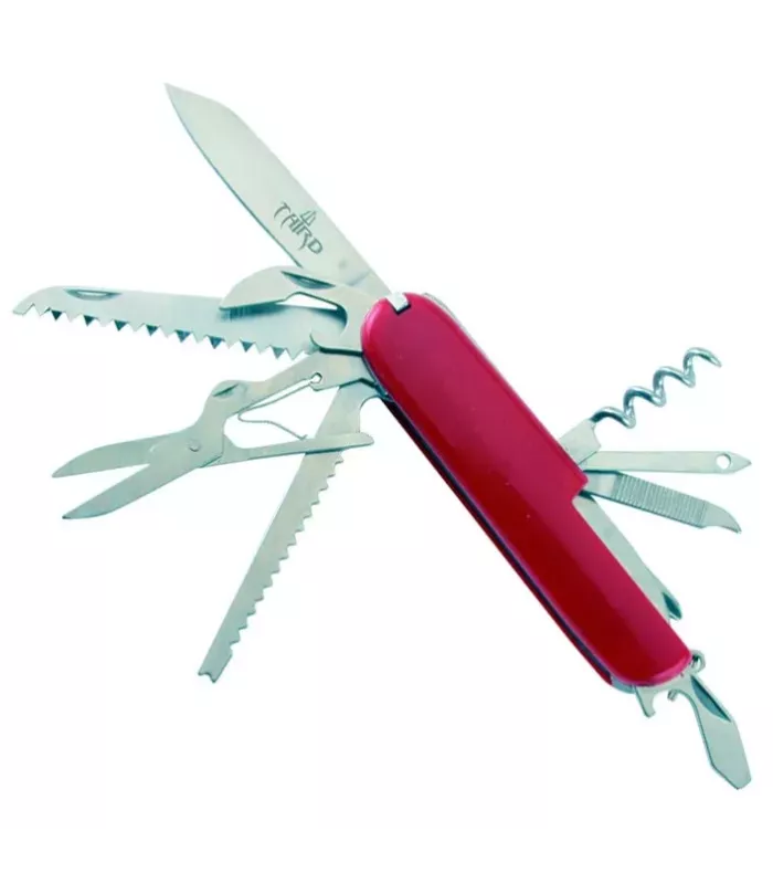 Canivete multi-ferramentas com empunhadura de ABS, 11 funções ⚔️