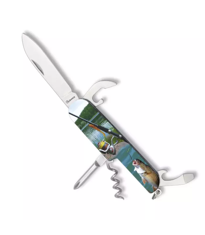 Canivete multiferramentas, pesca 3D ⚔️