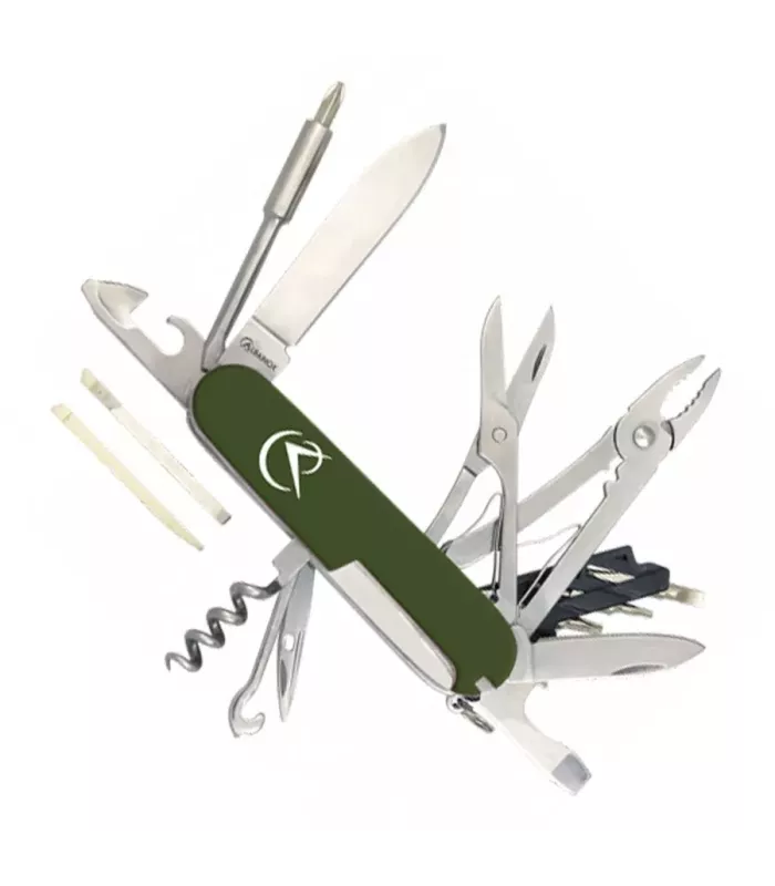 Canivete multifuncional profissional, 20 ferramentas ⚔️