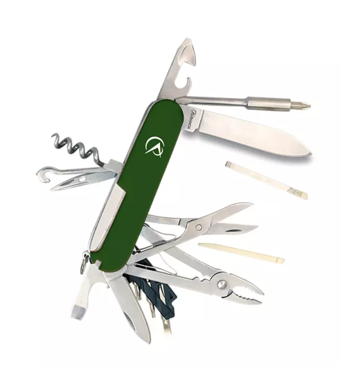 Canivete multifuncional profissional, 12 ferramentas ⚔️