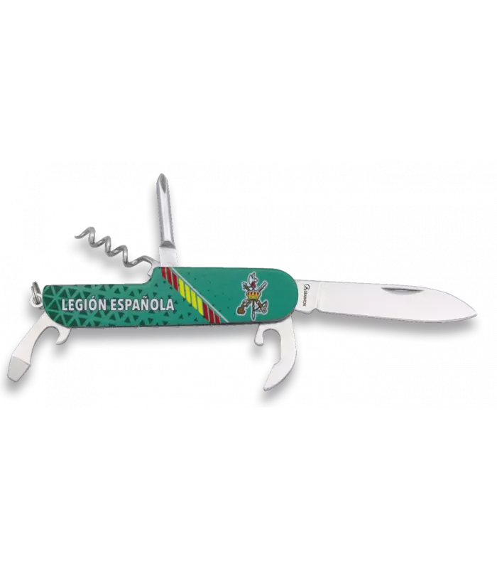 Albainox Knife 6 Uses 3D Spanish Legion ⚔️