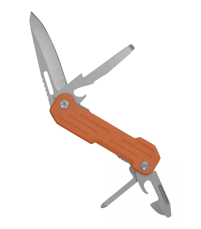 Navaja multiusos Camillus modelo Pocket Block, naranja ⚔️