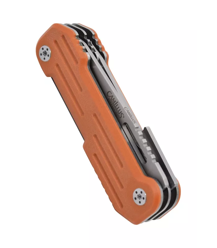 Navaja multiusos Camillus modelo Pocket Block, naranja ⚔️