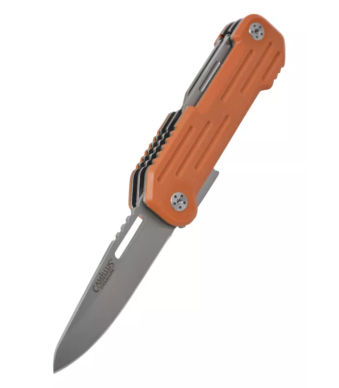 Navaja multiusos Camillus modelo Pocket Block, naranja ⚔️