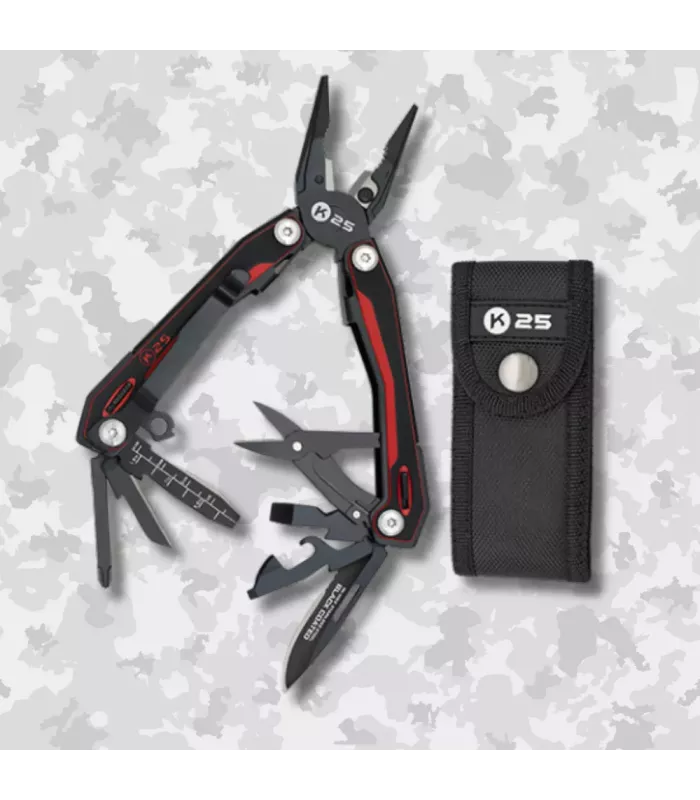 Alicate multiuso K25 cabos G10 ⚔️