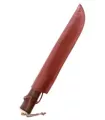 Cuchillo largo medieval con funda de cuero ⚔️