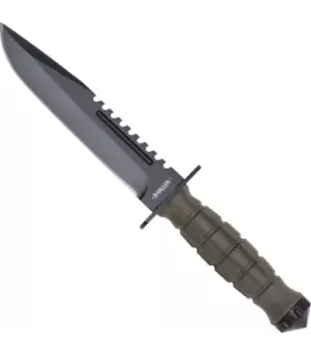Cuchillo aventura dentado y funda rígida ⚔️
