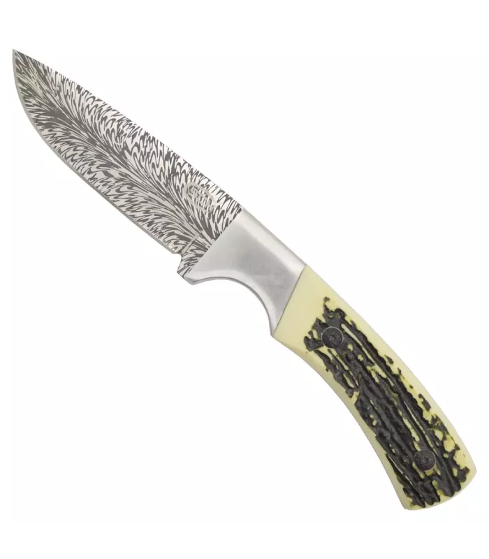 Abenteuermesser, Griff aus Geweih und Gürtelholster ⚔️