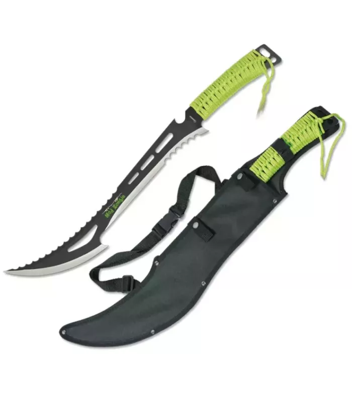 Machete zum Schneiden von Schilf Mad Zombie, Klinge 44 cm. ⚔️