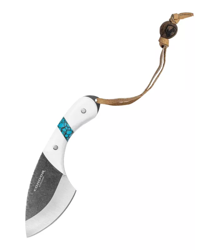 Rivolock Skinner-Messer aus blauer Micarta ⚔️