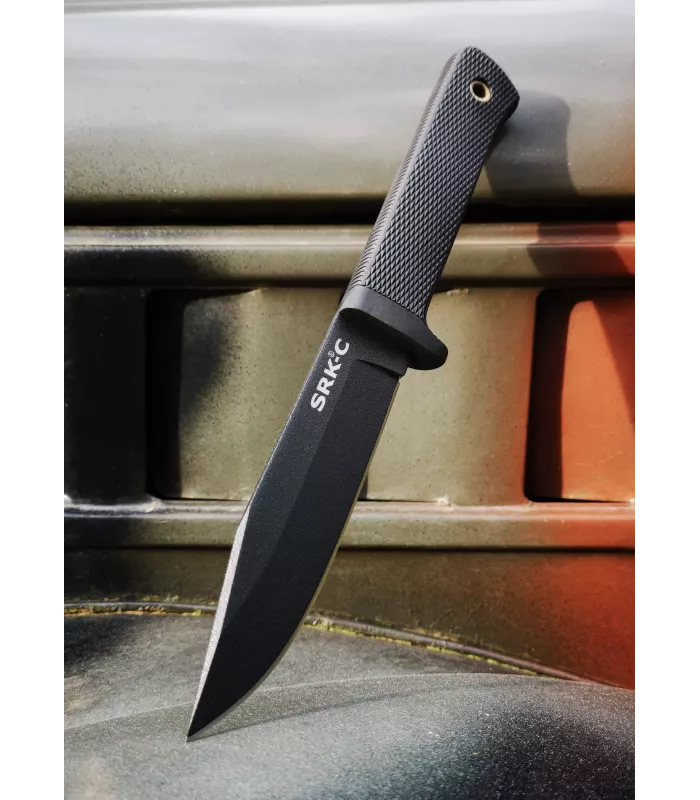 Faca Aventura Cold Steel modelo SRK Compact ⚔️