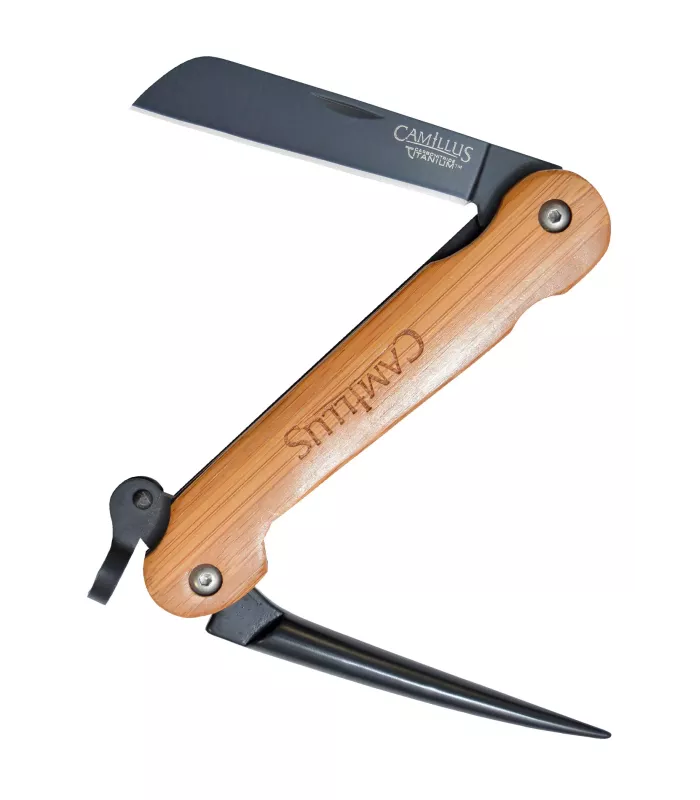 Faca dobrável Marlin-Spike de bambu ⚔️