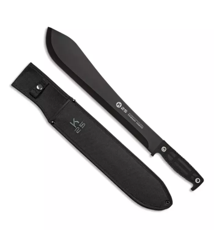 Machete tattico K25, lama di 36 cm. ⚔️