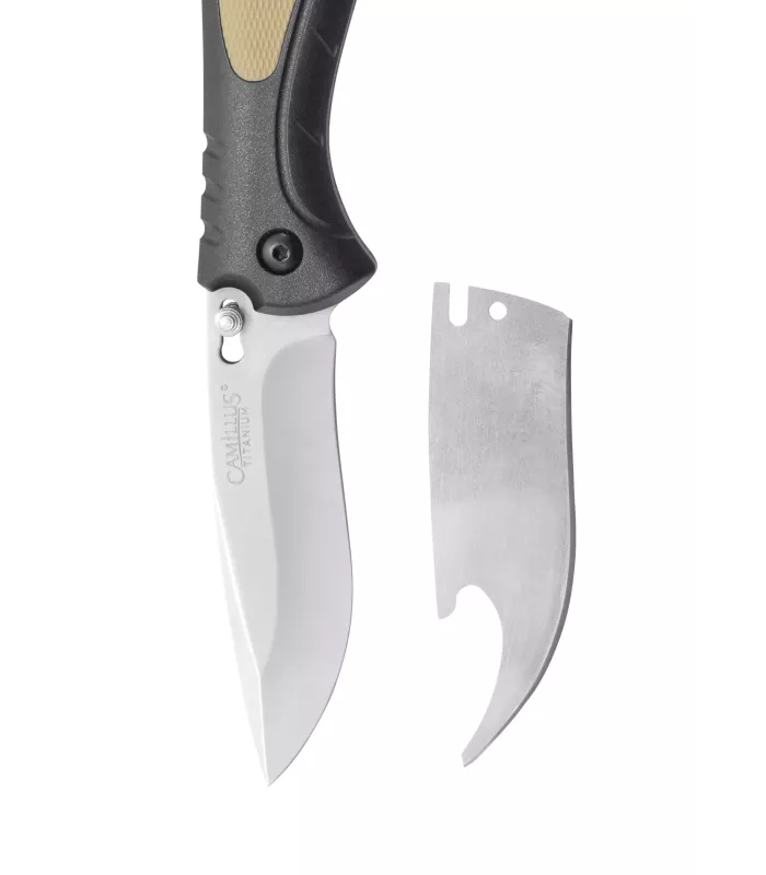 Cuchillo Outdoor Camillus modelo Tigersharp, con funda ⚔️