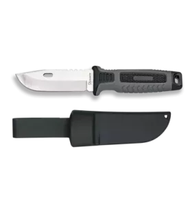 Couteau tactique marque Albainox lame satinée (19,30 cm.) ⚔️