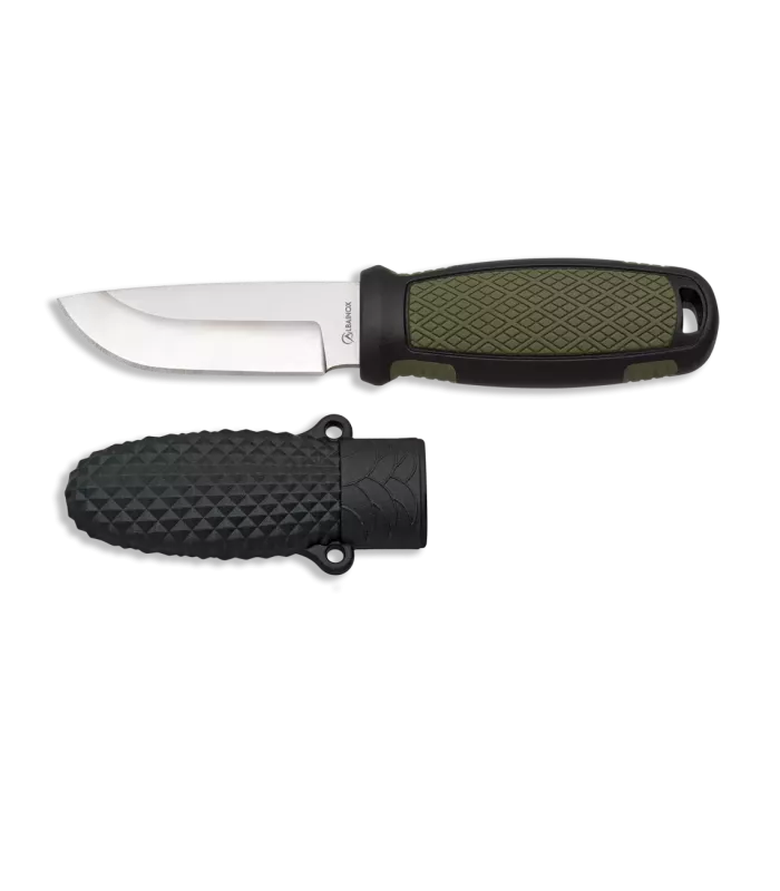 Messer Marke Albainox Grün-Schwarz (14,30 cm.) ⚔️
