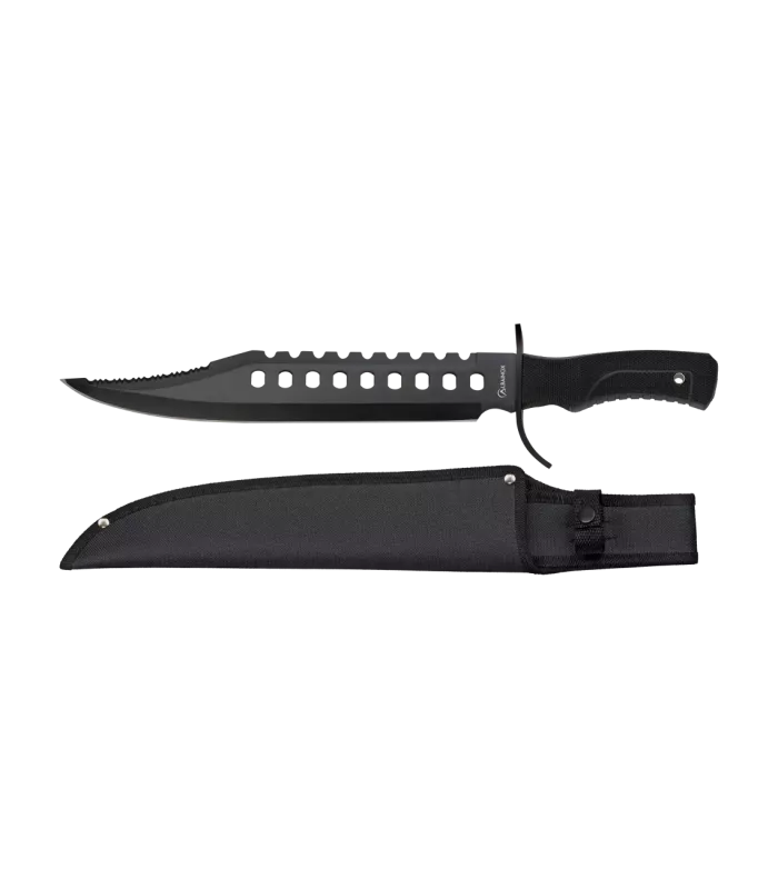 Cuchillo táctico marca Albainox, con funda (44 cm.) ⚔️