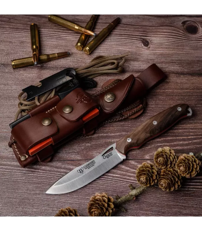 Cuchillo Cudeman Ness Wolf nogal, COMPLETO ⚔️