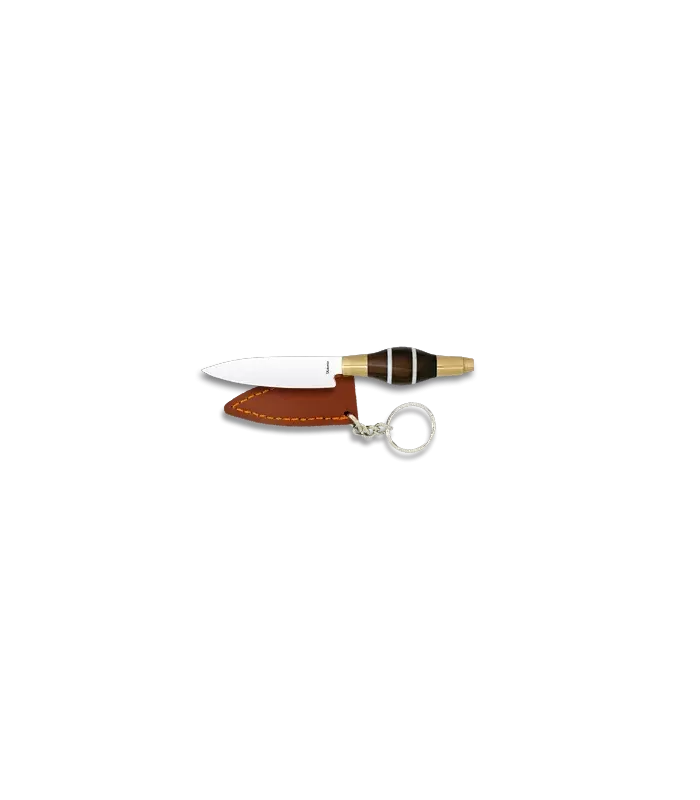 Canivete Canário chaveiro, cabo de madeira de ébano ⚔️