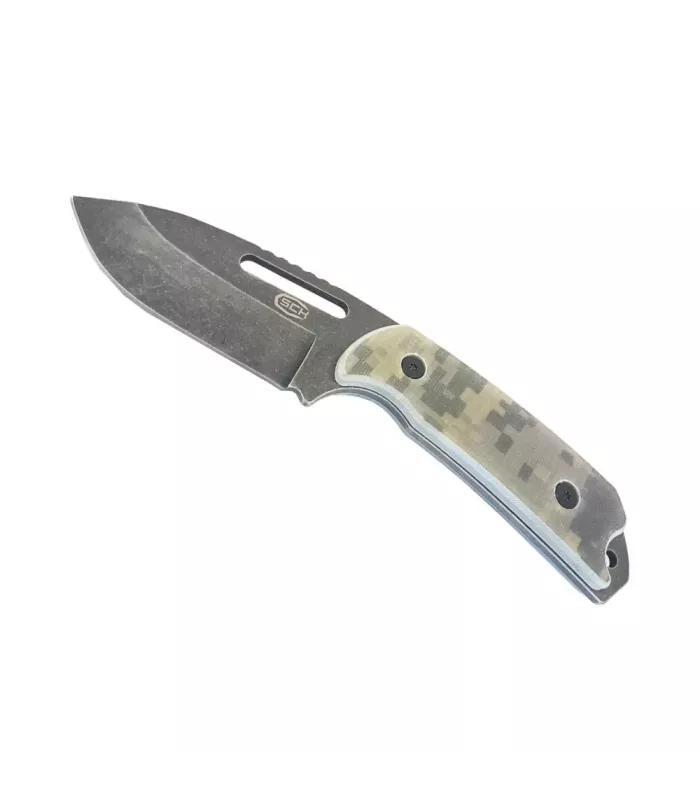 Cuchillo táctico SCK empuñadura camo (21 cm.) ⚔️