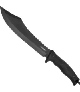 Machette coupe-cannes Cimitarre avec scie (36cm). ⚔️