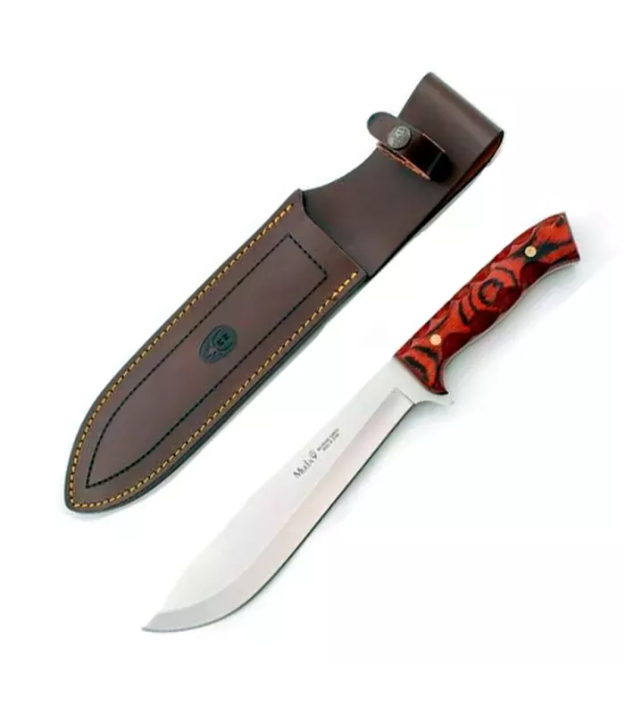 Machete supervivencia de Muela, empuñadura madera natural ⚔️