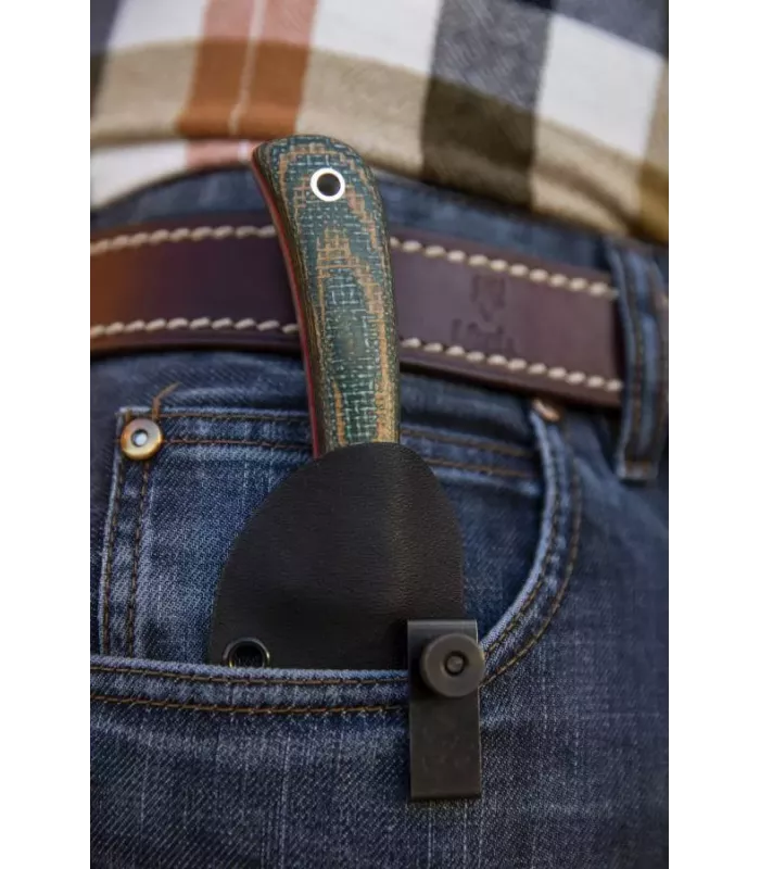 Couteau tactique Terrier de Muela avec étui Kydex ⚔️