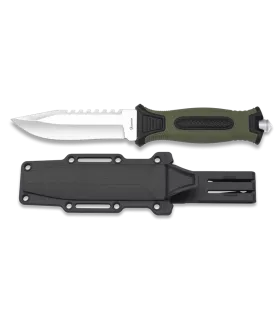 Militärmesser Griff aus ABS-Gummi mit Hartschalenhülle ⚔️