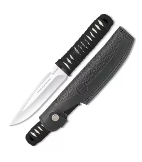 Cuchillo TOKISU con funda de piel (28,7 cm.) ⚔️