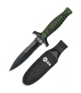 Coltello tattico K25, lama di 12,5 cm. ⚔️