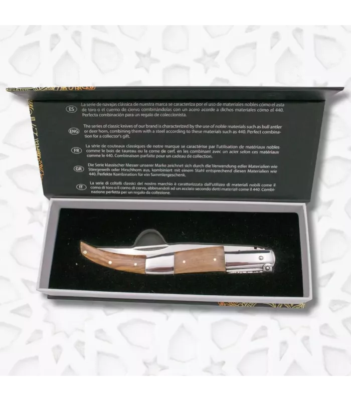 Canivete de manivela da Terceira Série Âmbar ⚔️