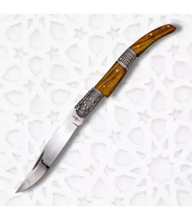 Navaja de carraca Serie Seda Ámbar ⚔️