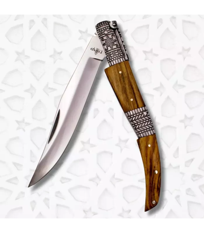 Canivete de manivela Série Seda Âmbar ⚔️