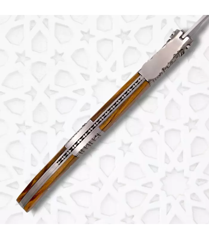 Canivete de manivela Série Seda Âmbar ⚔️