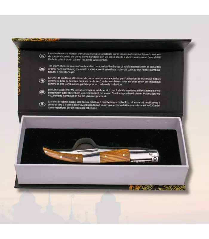 Arabische zakmes van de Carraca-serie Amber (24 cm.) ⚔️