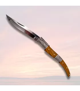 Arabisches Klappmesser aus der Carraca-Serie Seide Bernstein (28,8 cm). ⚔️