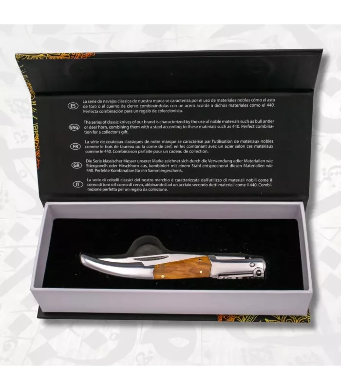 Arabische Carraca-Messer Serie Seide Bernstein (28,5 cm.) ⚔️