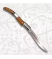 Arab pocket knife from the Seda Ámbar series, olive wood handle ⚔️