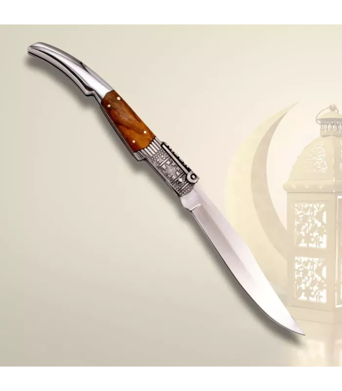 Swivel Knife from Carraca series Amber, olive wood handle ⚔️