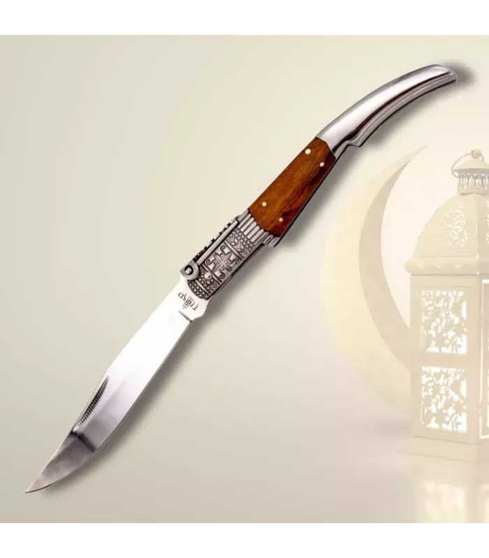Swivel Knife from Carraca series Amber, olive wood handle ⚔️
