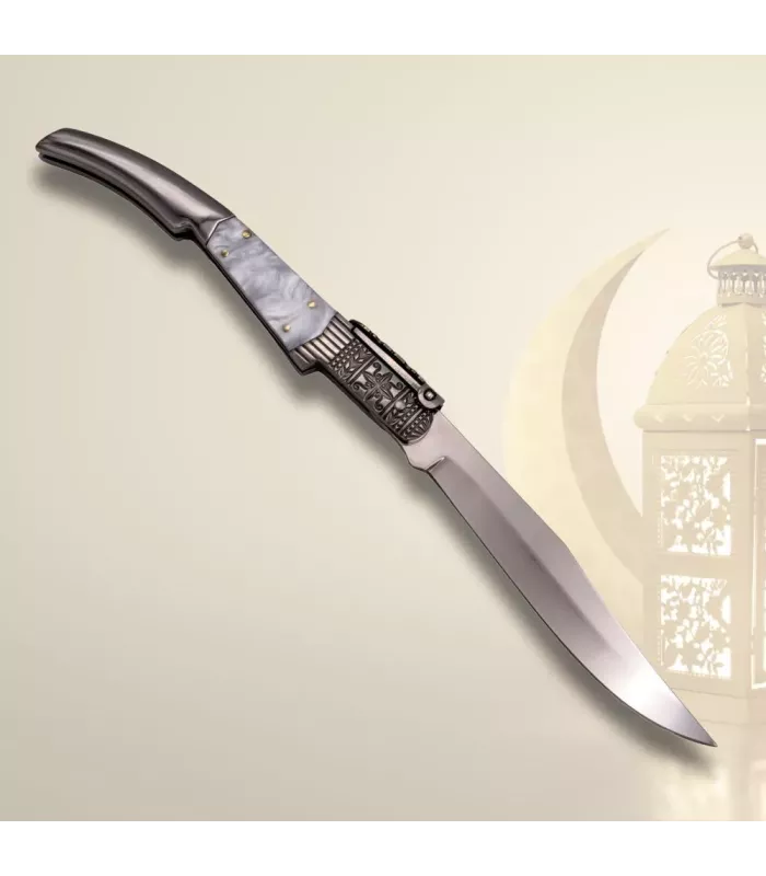 Navaja Carraca Serie Perla mit Gravuren ⚔️