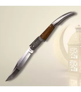 Navaja árabe de Carraca serie Seda Ambar ⚔️